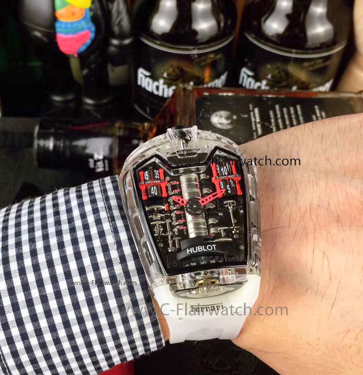 Copy Hublot MP-05 Sapphire La Ferrari Skeleton Face Watch Copy Hublot MP-05 Sapphire La Ferrari Skeleton Face Watch